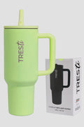Vaso Térmico TRESti con Asa - 1.2L - Acero Inoxidable - AntiGoteo - Lima